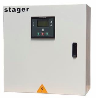 Automatizare trifazata Stager YA400160F124, 160 A, 24Vcc