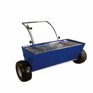 Carucior pentru imprastiat materiale de constructii Bisonte, 150 kg