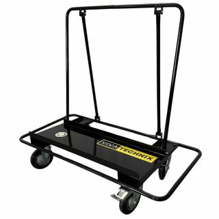 Carucior pentru transport placi gips-carton, VivaTechnix VMD-1014A, demontabil pentru transport, max. 800 kg, 20 placi