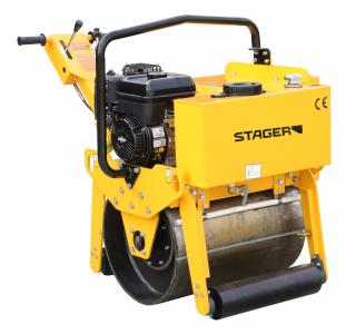 Cilindru vibrocompactor Stager CMV60-5, motor Briggs  Stratton XR750, 6.5 CP, benzina, 600 mm