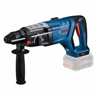 Ciocan rotopercutor brushless Biturbo Bosch GBH 18V-28 DC (solo), Li-Ion, 18V, 3.4 J, fara acumulator in set