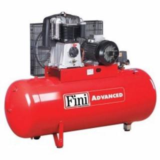 Compresor de aer Fini BK119-500F-7.5, 5.5 kW, 7.5 CP, 10 bar, 840 L min, 500 litri