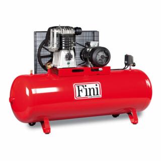 Compresor de aer Fini BK120-500F-10, 7.5 kW, 10 CP, 10 bar, 1080 L min, 500 litri