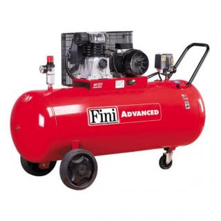Compresor de aer Fini MK113-200-4, 3 kW, 4 CP, 10 bar, 500 L min, 200 litri