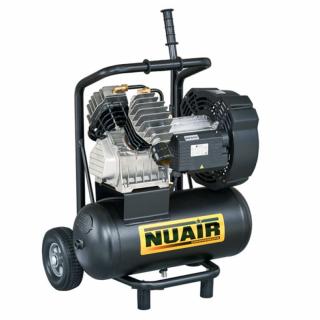 Compresor de aer Nuair GVM 24 PCM, 2.2 kW, 3 CP, 10 bar, 350 L min, 24 litri
