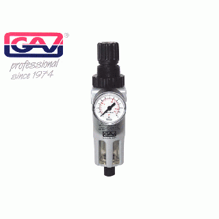 Filtru condens cu regulator de presiune si manometru GAV FR-180, 1 4