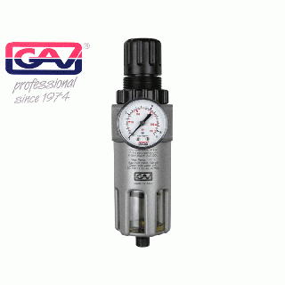 Filtru condens cu regulator de presiune si manometru GAV FR-200, 1 2