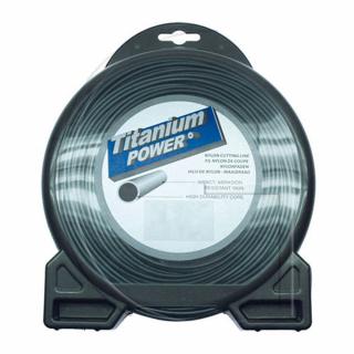 Fir motocoasa TITANIUM POWER  , profil rotund, 2.5 mm x 81 m