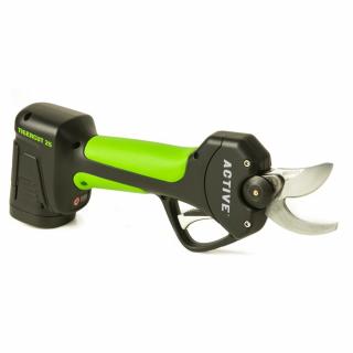 Foarfeca pentru vie si pomi Active Tigercut 25, cu 2 acumulatori Li-Ion 16.8V, 1Ah, max. 25 mm