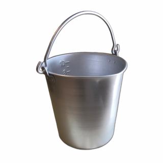 Galeata din aluminiu, 10 litri