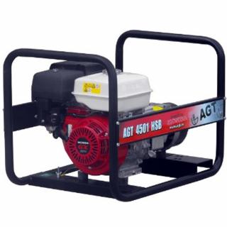 Generator de curent monofazat AGT 4501 HSB, 4.2 kVA, benzina