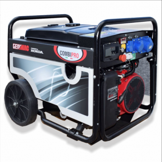 Generator de curent monofazat Genmac CombiPro RG5000HC-M, 5.1 kVA, Honda GX270, benzina