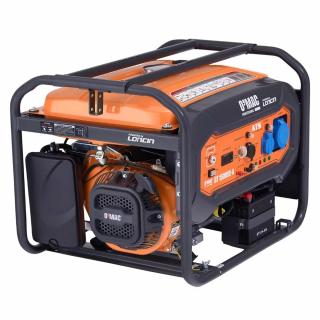 Generator de curent monofazat O-Mac GT 15000E-A, 8 kW, AVR, benzina, pornire electrica, automatizare