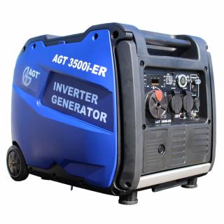 Generator de curent tip inverter, monofazat AGT 3500i-ER, 3.5 kW, benzina, pornire electrica, telecomanda