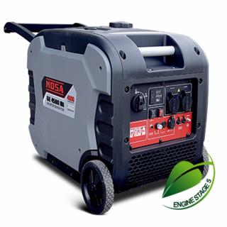 Generator de curent tip inverter, monofazat Mosa GE 4500 MI, 4.2 kW, AVR, benzina, pornire electrica