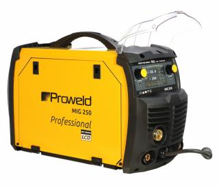 Invertor sudura profesional MIG MAG, MMA, LiftTIG ProWELD MIG 250 Synergetic, 220A, electrozi 2.5-5 mm, sarma 0.6-1 mm