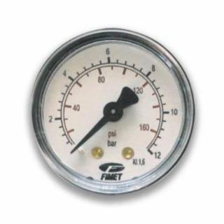 Manometru presiune aer Vepa D200 3C, 0-4 bar, filet posterior 1 4  , D63 mm