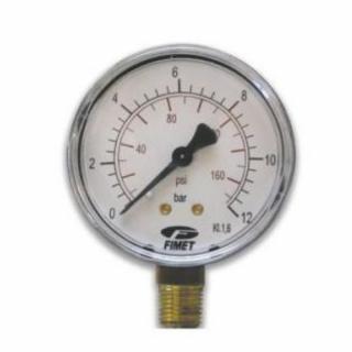 Manometru presiune aer Vepa D210 1A, 0-6 bar, filet radial 1 4  , D63 mm