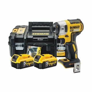 Masina de insurubat cu impact 1 4   DeWalt DCF887P2, 18V, 2 x 5Ah, 205 Nm