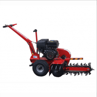 Masina de sapat santuri (Trencher) Bisonte Agro BTA-450TR, 6.5 CP, benzina, adancime max. 45 cm