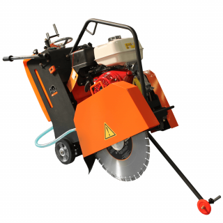 Masina de taiat beton asfalt Bisonte MTA505-H, Honda GX390, 13 CP, benzina, O disc 500 mm