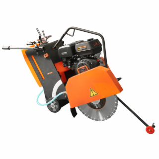 Masina de taiat beton asfalt Bisonte MTA505-L, Loncin G390F, 13 CP, benzina, O disc 500 mm