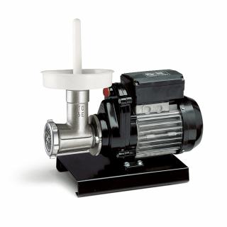 Masina de tocat carne electrica nr. 5, Reber 9502 N, 400 W, 30-50 kg h, vas plastic