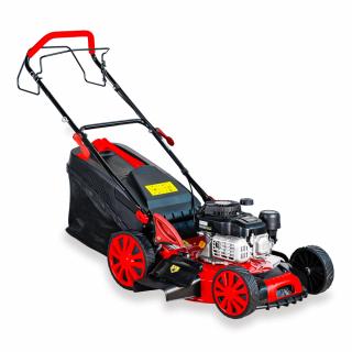 Masina de tuns iarba Bisonte Agro BTA-MTG500, 3.5 CP, benzina, 51 cm, 60 L, autopropulsata