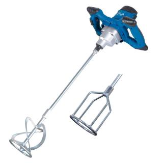 Mixer electric pentru vopsea si mortar Scheppach PM 1200, 1200 W, include 2 palete