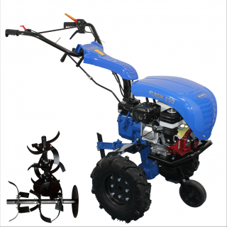 Motocultor Bisonte Agro BTA-FLASH250H, motor Honda GX200, 6.5 CP, benzina, 2+1 viteze, latime de lucru 380-900 mm