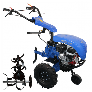 Motocultor Bisonte Agro BTA-FLASH300H, motor Honda GX200, 6.5 CP, benzina, 3+1 viteze, latime de lucru 380-900 mm