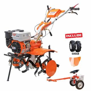 Motocultor Ruris 731ACC2, 8.5 CP, benzina, 2+1 viteze + accesorii