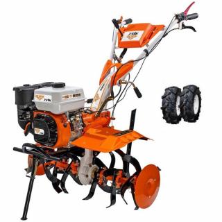 Motocultor Ruris 731K START, 8.5 CP, benzina, 2+1 viteze + roti cauciuc 5.00-8