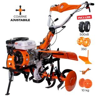 Motocultor Ruris 753K, 8.5 CP, benzina, 3+1 viteze + accesorii
