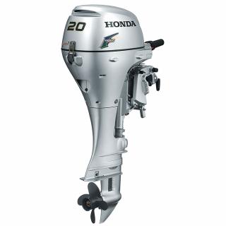 Motor de barca Honda BF20DK2 SRU, 20 CP, cizma scurta, pornire electrica, comanda la distanta