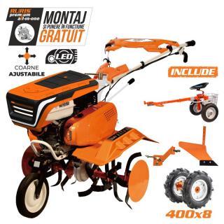 Motosapa Ruris 7500ACC2, 7 CP, benzina, 2+1 viteze + accesorii