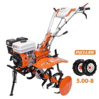 Motosapa Ruris DAC 185, 8.5 CP, benzina, 2+1 viteze + roti cauciuc 5.00-8