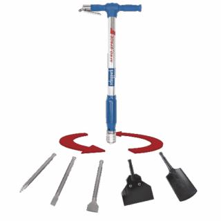 Multifunctional pneumatic 5 in 1 Scheppach AERO 2 SPADE