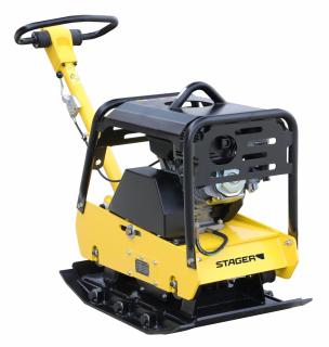 Placa compactoare reversibila Stager PCH 300-2, motor Loncin G420F, 9 CP, benzina, 40 kN, 300 kg