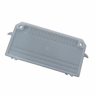 Placa intermediara pentru filtru de vin Rover Pulcino, 20x10 cm, alba