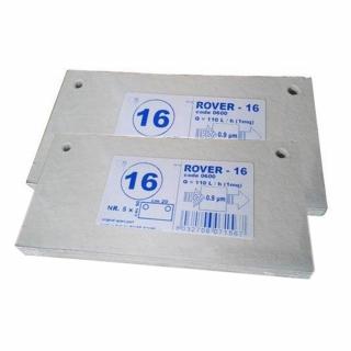 Placi filtrante 20x10 cm ROVER 16, clarifiere medie, set 10 buc