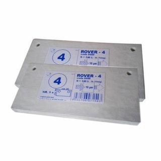 Placi filtrante 20x10 cm ROVER 4, degrosare medie, set 10 buc