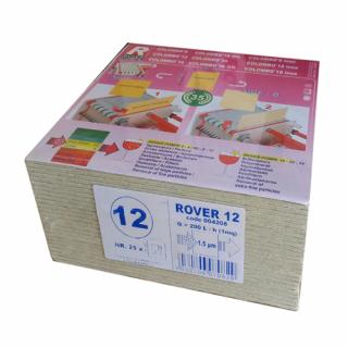 Placi filtrante 20x20 cm ROVER 12, clarifiere medie usoara, set 25 buc