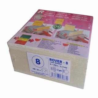 Placi filtrante 20x20 cm ROVER 8, degrosare de clarifiere, set 25 buc