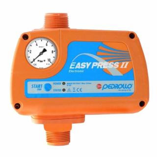 Presostat electronic Pedrollo EASYPRESS-2M, 1.5 kW, 1.5 bar, manometru inclus