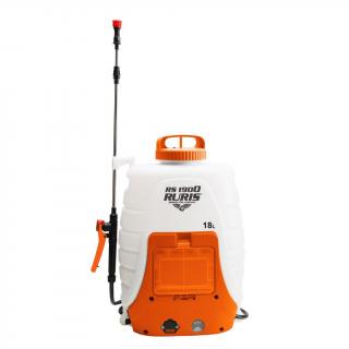 Pulverizator electric Ruris RS 1900, 12V, 8Ah, 18 litri