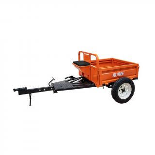 Remorca Ruris 450S, max. 450 kg, basculare manuala