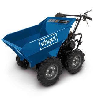 Roaba cu motor Scheppach DP 3000, 5.6 CP, benzina, 3+1 viteze, 4x4, capacitate incarcare 300 kg