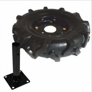 Roata cauciuc Bisonte Agro, 5.00-12  , manicot hexagon 32 mm