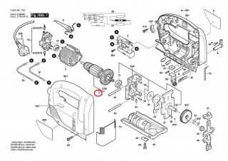 Rotor Bosch PST 650 PE, 2604011241
